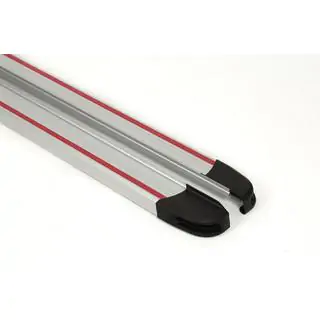 Pedane Laterali Maya Rosso-Grigio (2 pz, Alluminio) foto 2