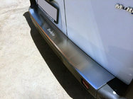 Fiat Doblo I 2001-2005 Protezione paraurti posteriore con bordo Nataniko (acciaio inox) foto 1