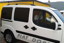 Fiat Doblo I 2001-2005 Barre Tetto Nere foto 3