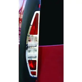 Coperture cromate per fanali posteriori (2 pz, acciaio inox) foto 4