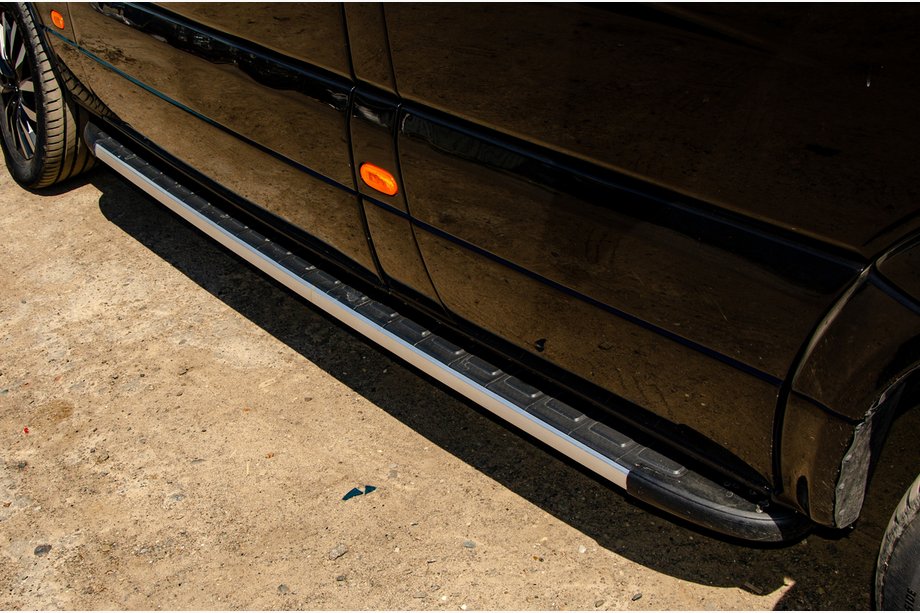Volkswagen Crafter 2006-2016 Pedane Laterali Duru (2 pz, Alluminio) Image