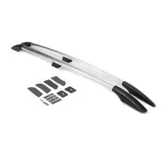 Barre portatutto CROMO (tappi in plastica) Kia Soul II 2013-2018 foto 3