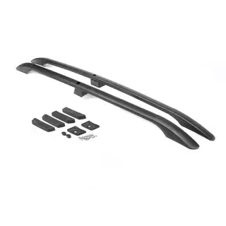 Barre Portatutto in Alluminio (Caravan, Nero) Opel Astra H 2004-2013 foto 1