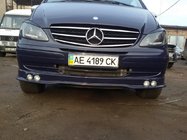 Mercedes Vito W639 2004-2014 Cover paraurti con 4 fari (primer per verniciatura) foto 3