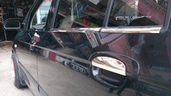 Hyundai Getz 2002- Coperture Maniglie Cromate (4 pz) Carmos - Acciaio Inox Turco foto 2