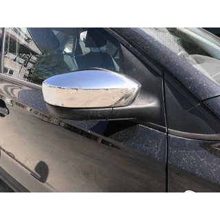 Coperture specchietti senza foro per freccia (2 pz, acciaio inox) Skoda Fabia 2014-2021 foto 1