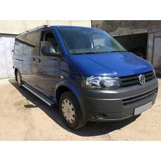 Pedane Laterali Maya V2 (2 pz, Alluminio) Volkswagen T6 2015-2024 foto 1