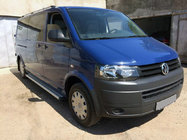 Volkswagen T6 2015-2024 Pedane Laterali Maya V2 (2 pz, Alluminio) foto 3