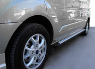 Ford Custom 2013-2022 Pedane Laterali DOT-Line (2 pz, Alluminio) foto 1