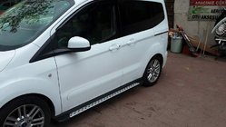 Ford Connect 2014-2021 Pedane Laterali DOT-Line (2 pz, Alluminio) foto 3