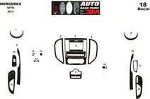 Mercedes Vito/V-class W447 2014- Coperture Cruscotto foto 6