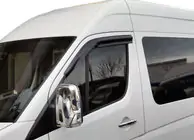 Mercedes Sprinter W906 2006–2018 Deflettori antivento adesivi (2 pz, Sunplex Sport) foto 2