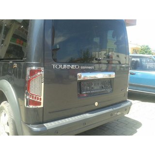 Modanatura cromata sopra targa (installazione su originale, acciaio inox) foto 2