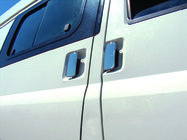 Ford Transit 2000–2014 Coperture maniglie porta in acciaio inox foto 1