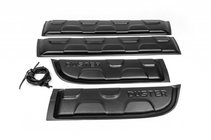 Dacia Duster 2008-2018 Modanature porta con sporgenze (4 pz, plastica) foto 2