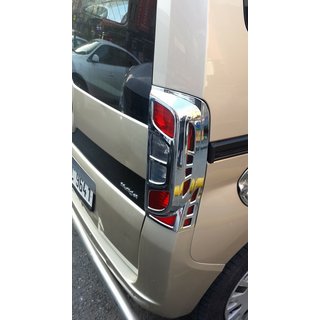 Coperture cromate fanali posteriori con curvatura (2 pz, plastica) Citroen Nemo 2007-2017 foto 4
