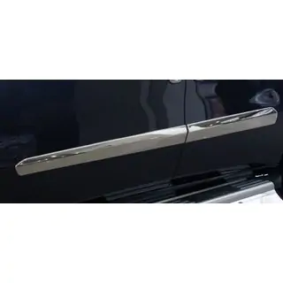 Modanature Porte Acciaio Inox (4 pz) Fiat Doblo II 2010-2022 foto 2