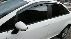 Fiat Linea 2006-2018 Deflettori Finestrini (4 pz, Sunplex Sport) foto 2