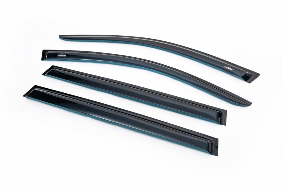 BMW 5 Series E60/E61 2003-2010 Deflettori Finestrini SW (4 pz, HIC) Foto 1