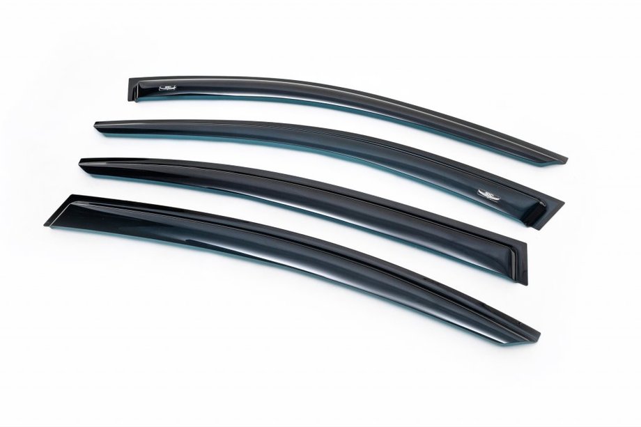 BMW 7 Series F01/F02 2008-2015 Deflettori Finestrini F01 (4 pz, HIC) Image