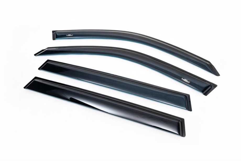 BMW X3 E83 2003-2010 Deflettori Finestrini (4 pz, HIC) Image