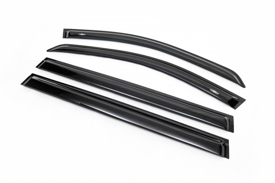 Mercedes GL class X164 2006-2012 Deflettori Finestrini (4 pz, HIC) Foto 5
