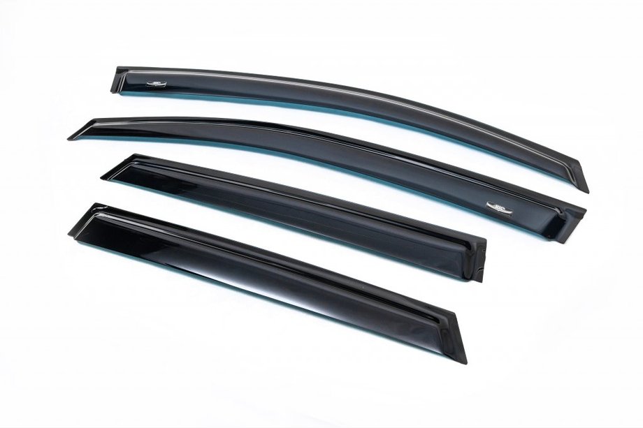 Renault Captur 2013-2019 Deflettori Finestrini (4 pz, HIC) Image