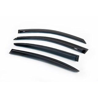 Deflettori Finestrini (4 pz, HIC) Skoda Superb 2001-2009 foto 1