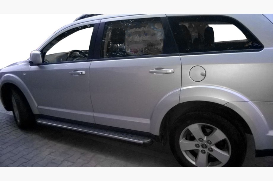 Fiat Freemont 2011-2016 Pedane Laterali Originali (2 pz, Alluminio) Image