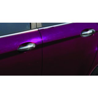 Coperture Maniglie Cromate (4 pz, Acciaio Inox) Ford Fiesta 2008-2017 foto 3