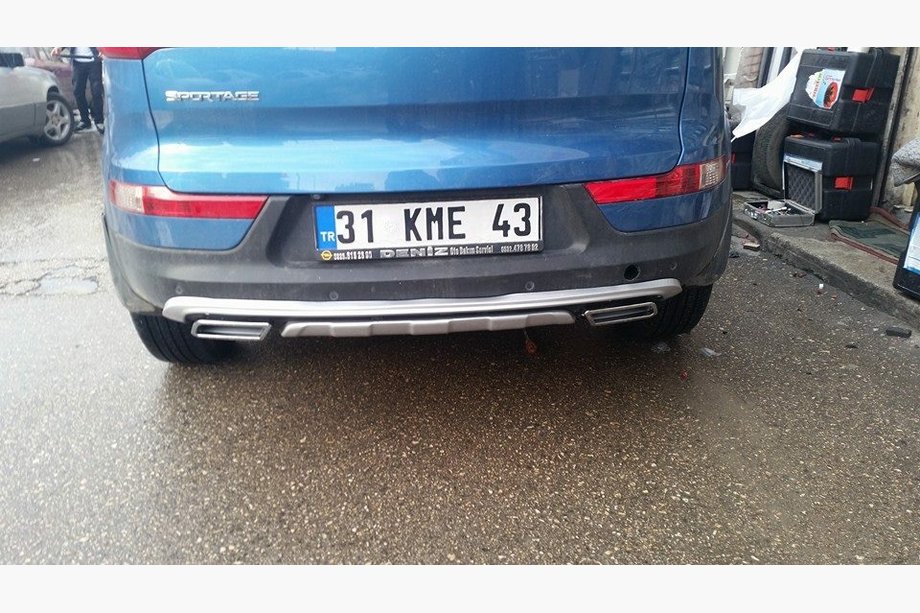 Kia Sportage 2010-2015 Diffusore Posteriore Niken V1 (Plastica) Foto 4