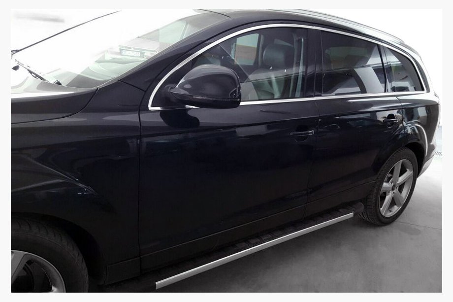 Audi Q7 2005-2015 Pedane Laterali Duru (2 pz, Alluminio) Image
