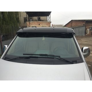 Visiera parabrezza (nero lucido, 5mm) Mercedes Viano 2004-2014 foto 2