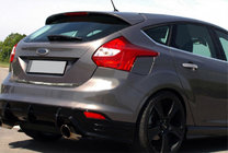 Ford Focus III 2011-2017 Modanatura bagagliaio 2011-2014 (Hatchback, acciaio inox) foto 1