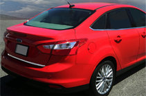Ford Focus III 2011-2017 Modanatura bagagliaio 2011-2014 (Berlina, acciaio inox) foto 1
