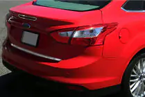 Ford Focus III 2011-2017 Cornice luce stop posteriore (acciaio inox) foto 1