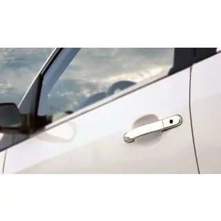 Coperture Maniglie Cromate (4 pz, Acciaio Inox)