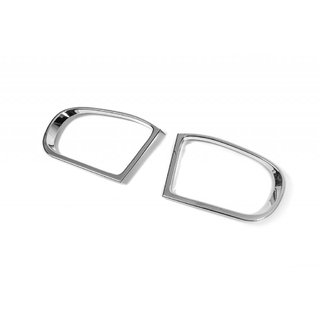 Cover Specchietti Cromate (2 pz, plastica) Mercedes C-class W203 2000-2007 foto 2