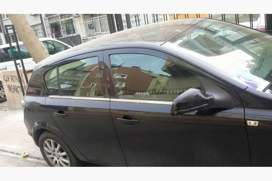 Opel Astra H 2004-2013 Cornici Finestrini Acciaio Inox SW, Carmos - Acciaio Inox Turco Foto 2