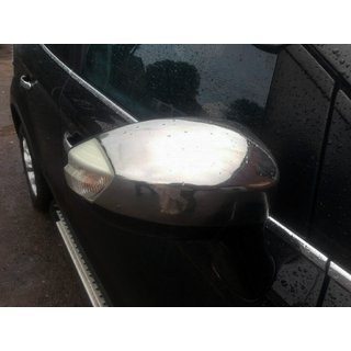 Coperture Specchietti (2 pz, Acciaio Inox)