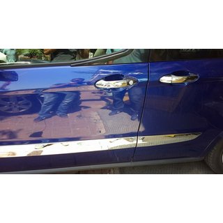 Coperture Maniglie Cromate (4 pz, Acciaio Inox) Ford Courier 2014-2023 foto 3