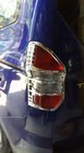 Ford Courier 2014-2023 Coperture cromate per fanali posteriori (2 pz, plastica) foto 4