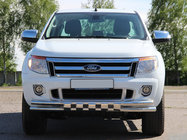 Ford Ranger 2011–2022 Protezione Anteriore ST016 (Acciaio Inox) foto 1