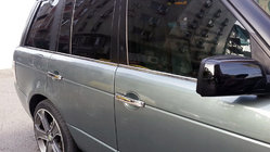 Range Rover Sport 2005-2013 Coperture Maniglie Porta Cromate (4 pz, Acciaio Inox) foto 6