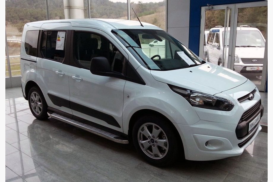 Ford Connect 2014-2021 Pedane Laterali Ms-Line (2 pz, Alluminio) Image