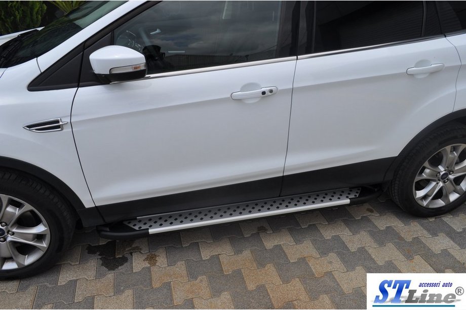 Skoda Karoq 2018- Pedane laterali King (2 pz, alluminio) Foto 4