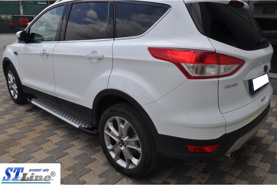 Skoda Karoq 2018- Pedane laterali King (2 pz, alluminio) Foto 2