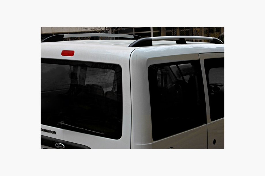 Ford Connect 2006–2009 (Skyline) Barre Tetto Cromate (Piede in Plastica) Image