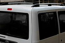 Ford Connect 2006–2009 (Skyline) Barre Tetto Cromate (Piede in Plastica) foto 1