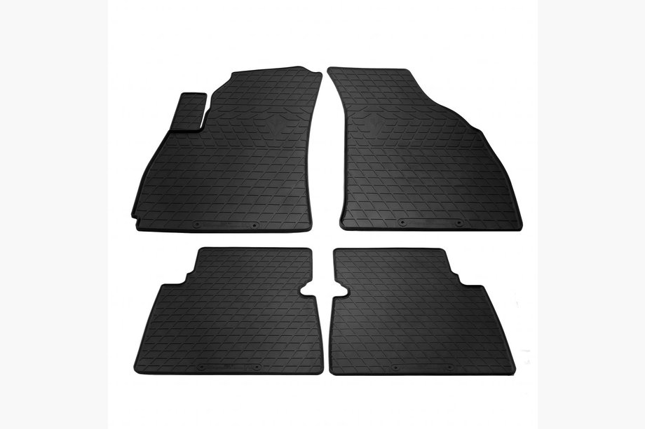 Hyundai Santa Fe 1 2000-2006 Tappetini in gomma (4 pz, Stingray Premium) Image